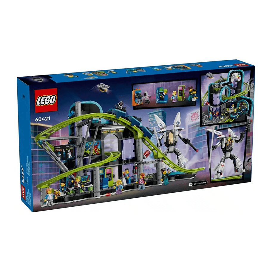 Конструктор LEGO Robot World Roller Coaster (60421) - Boxette Shop